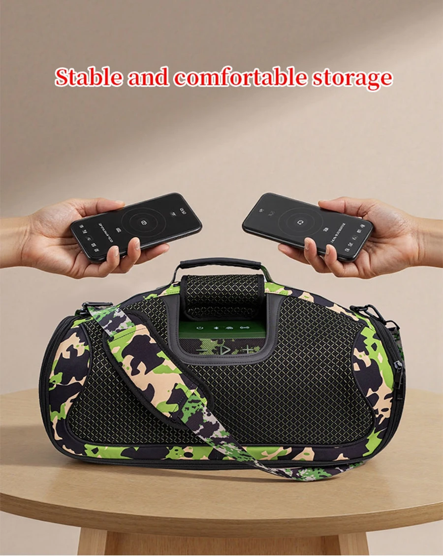 Portable Speaker Bag for JBL BOOMBOX4 3 Speaker Sound Permeable Bags BOOMBOX 4/3 Transparent Box Outdoors Travel Carrying Case