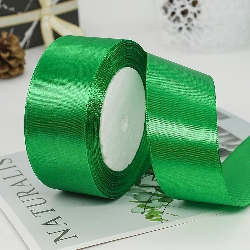 Elegant Satin Ribbons for Decoration and Crafting - 25 Yards
