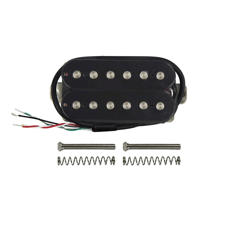 

12 Fixed Electric Guitar Pickups Dual 4 Leads Double Coil Alnico5