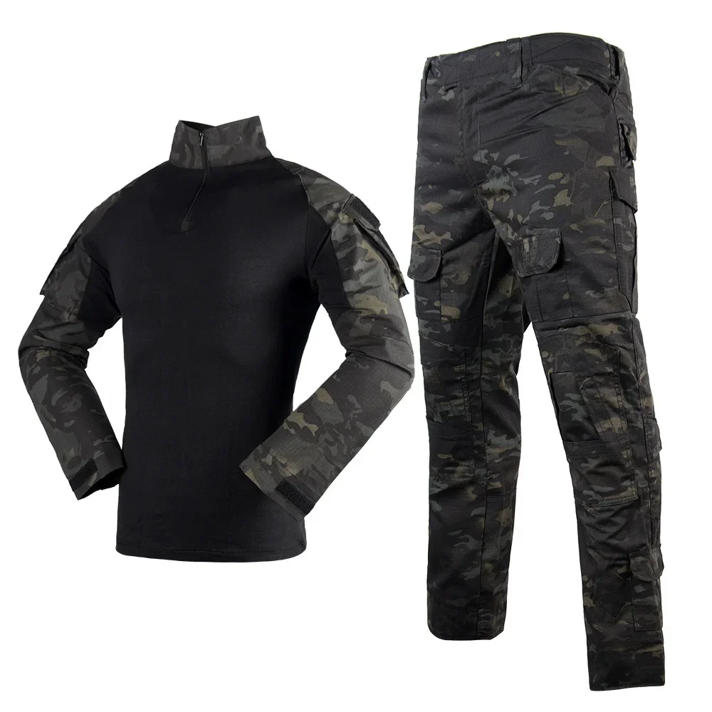 Russian Long Sleeved Frog Suit Tactical Training Combat Instructor Tactical Frog Suit Camouflage Clothing