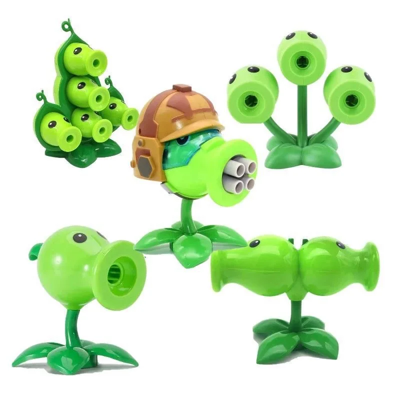 Garden Defense Action Figure Set - Unique Zombie and Plant Characters Kids Birthday Gift