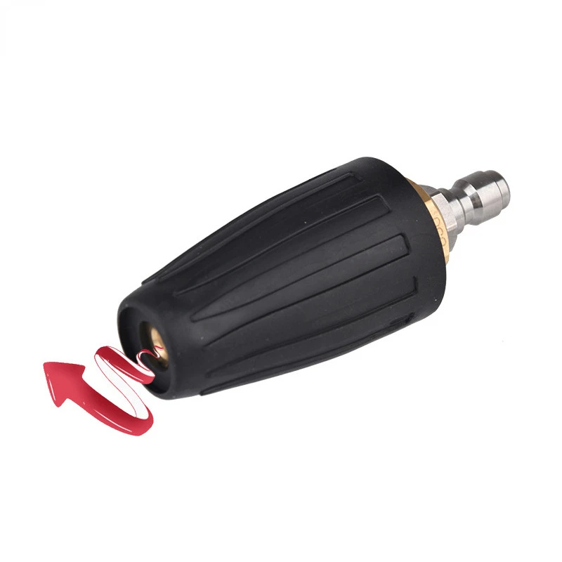 360 Spruzzatore Rotante Con Ugello Turbo Con Attacco Rapido Da 1/4 "Accessori Per Idropulitrice Ad Alta Pressione Da 4000 Psi In Ottone