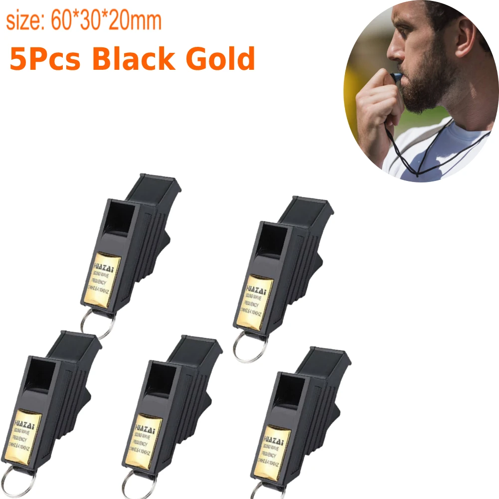 5PCS Black Gold
