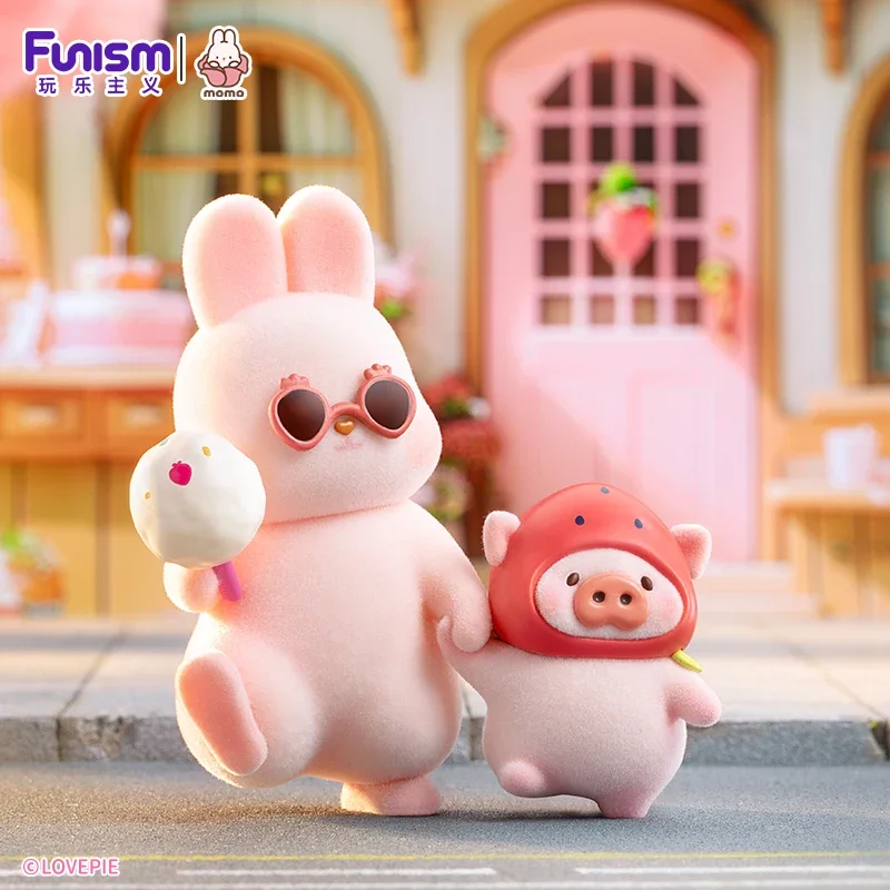 New MOMO Bunny Strawberry Town Series Blind Box Toys