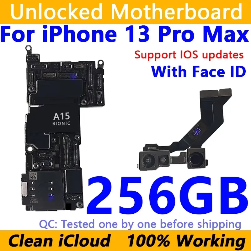 IPhone 13 Pro Max用マザーボード,ロック解除されたロジックボード