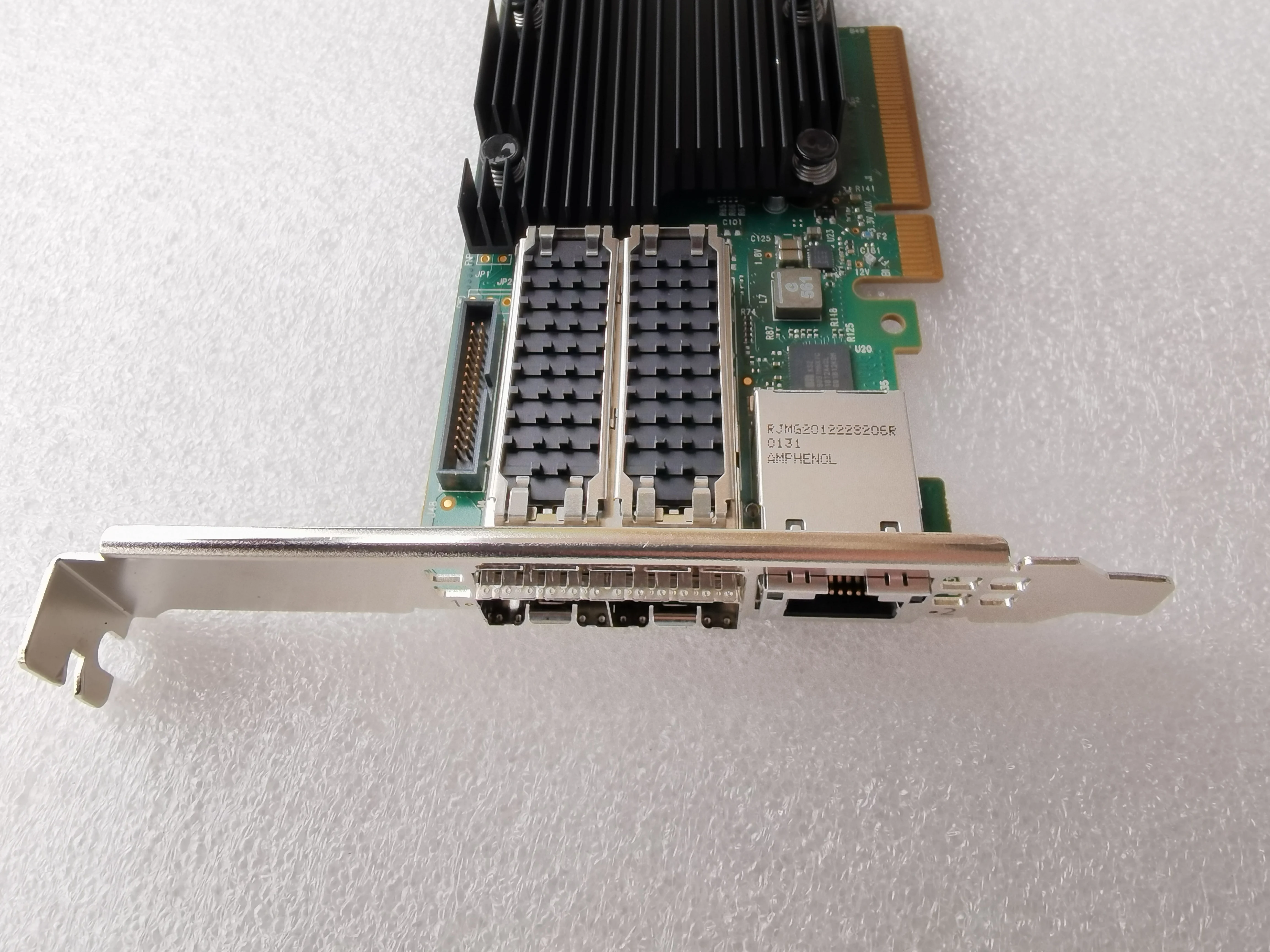 Mellanox MBF2H332A-AENOT BlueField-2 DPU 25GbE 용 네트워크 카드, SmartNIC MBF2H332A 어댑터, 듀얼 포트 SFP56