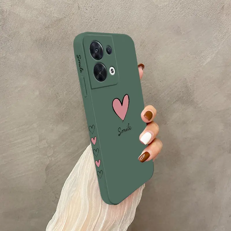 Big Red Heart Liquid Silicone Phone Case