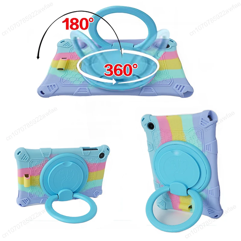 Silicone Tablet Case para Alldocube Capa para Iplay 50 Mini 8.4 10.4 se 10.5 360 Rotativa Funda Capa - Imagem 5
