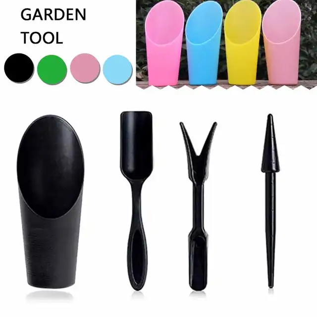 4Pcs Zamatos Óvodai Ültetési Eszköz Mini Transzplantációs Készlet Mezőgazdasági Kerti Növénytermesztési Eszközök Kertészeti Berendezések