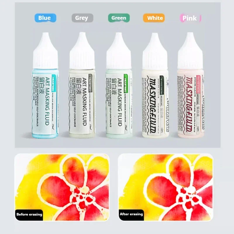 Watercolor Masking Liquid 18ml/30ml/75ml For Gouache Painting