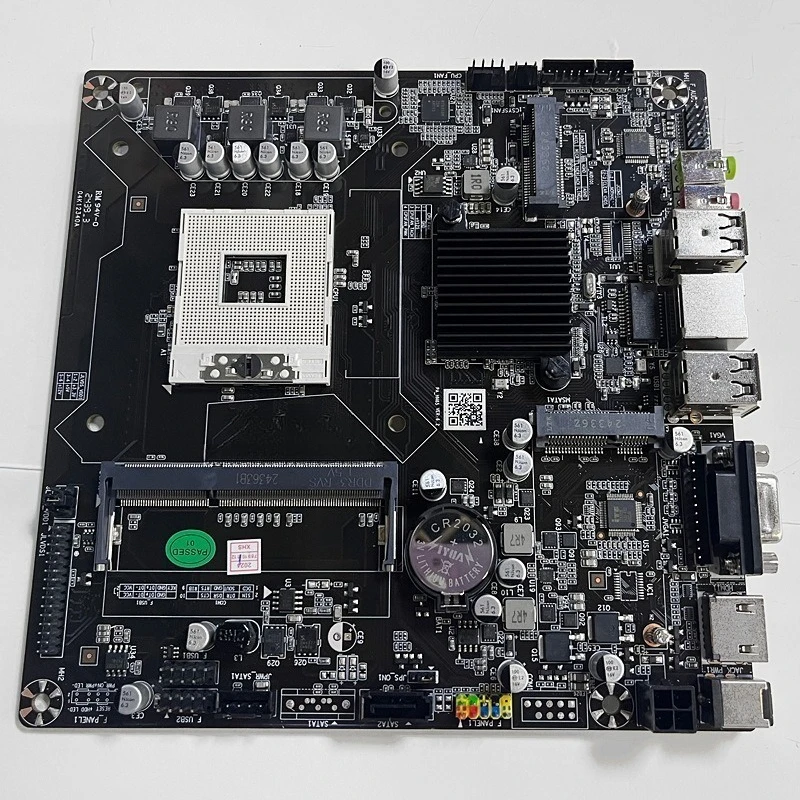 하나의 기계 HM65 단일 메모리 슬롯 DDR3 미니 보드 PGA988 2세대 CPU ITX 산업용 제어 마더보드