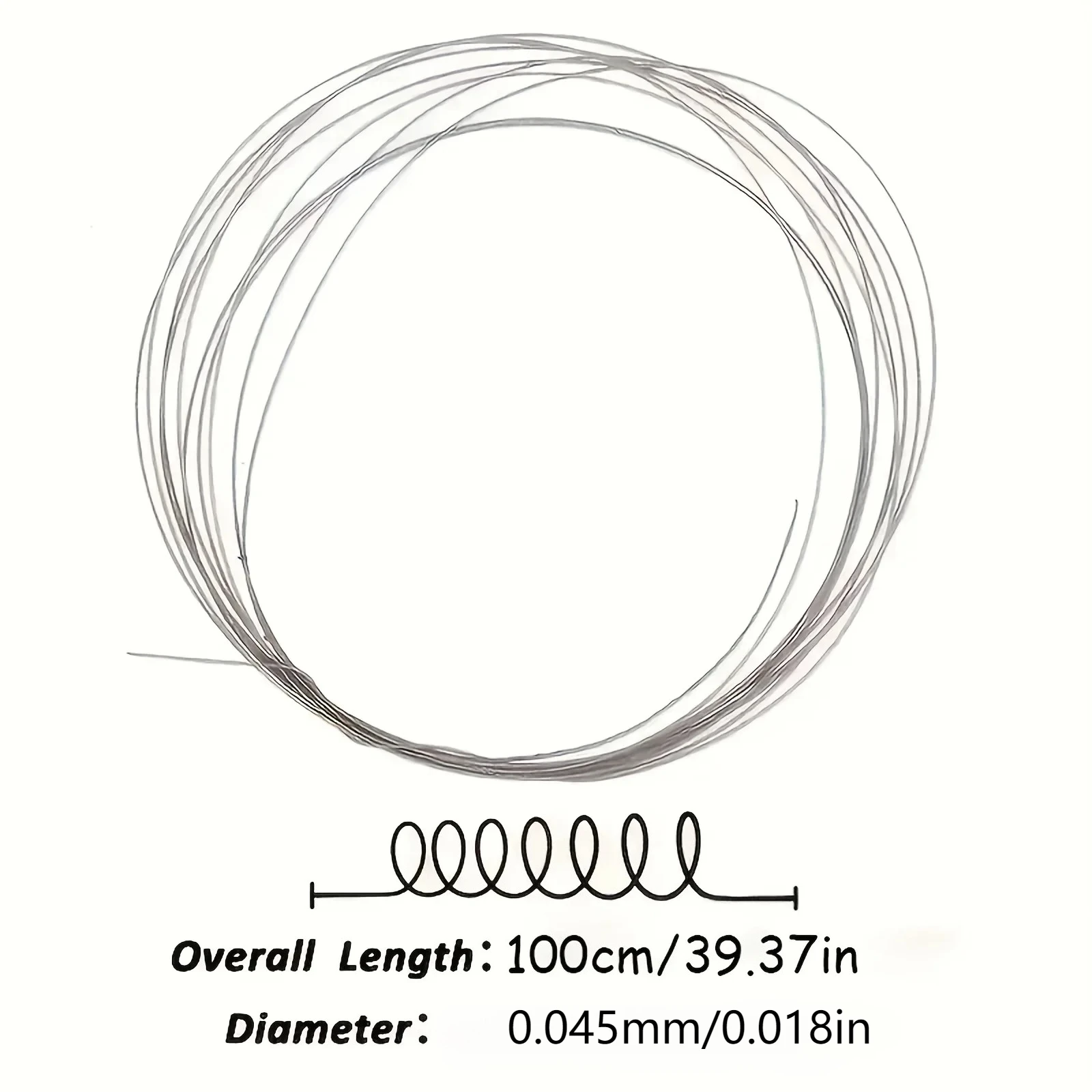 0.45mm 고정밀 다이아몬드 절단 와이어 - 수동 은 절단 와이어, 내구성 있는 가정용 수동 절단 도구, 옥 및 다이아몬드에 적합