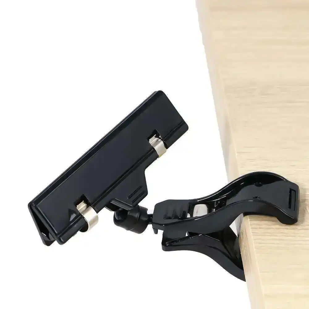 Sign Paper Card Display Price Table Tag Promotion Clips Plastic Merchandise Rotatable Pop Clip Sign Holder Stand Swivel Clips
