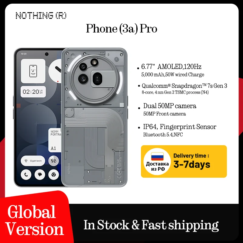 グローバルバージョン Nothing Phone (3a) Pro Qualcomm