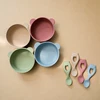 New Silicone Baby Feeding Bowl Tableware for Kids Waterproof Suction Bowl Feeding Bowl BPA Free Silicone Dishes for Baby Bowl 3