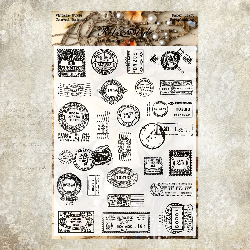 Clear Stamps for Scrapbooking Rubber Stamp Craft Supplies Card Making DIY Decoration