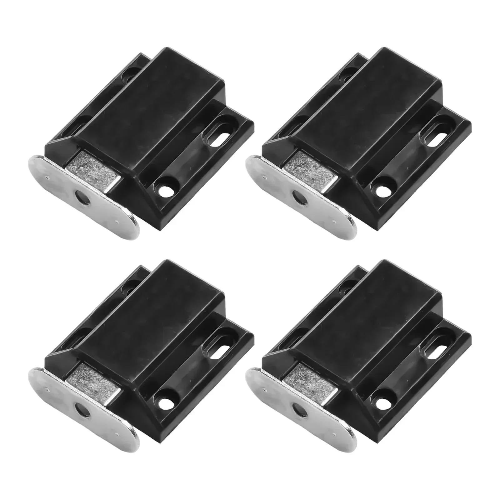4pcs Magnetic Cabinet Catches Push To Open Latches Pressure Touch Release Magnet Latch Lock Set For Kitchen Wooden Door magnetic cabinet catches magnetic cabinet latches cabinet door latch