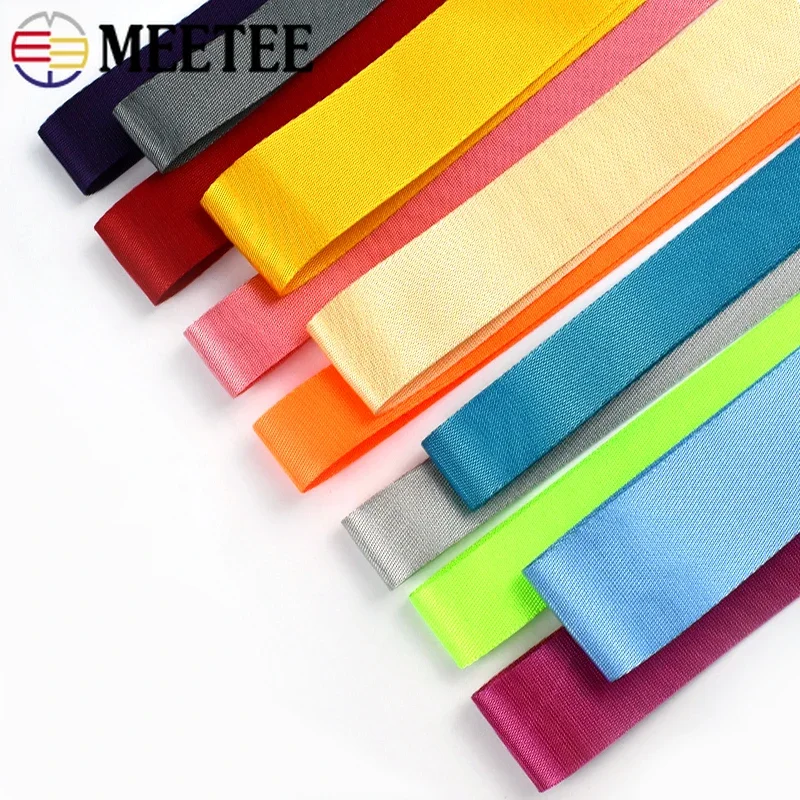 Versatile Nylon Webbing Strap - Decorative Ribbon for Crafting and Accessories