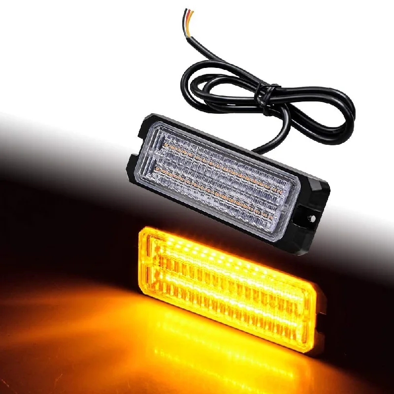 

Waterproof Surfacemount 96W 32-LED 12V-24V Car SUV Van Truck Emergency Strobe Light Bar Flashing Warning