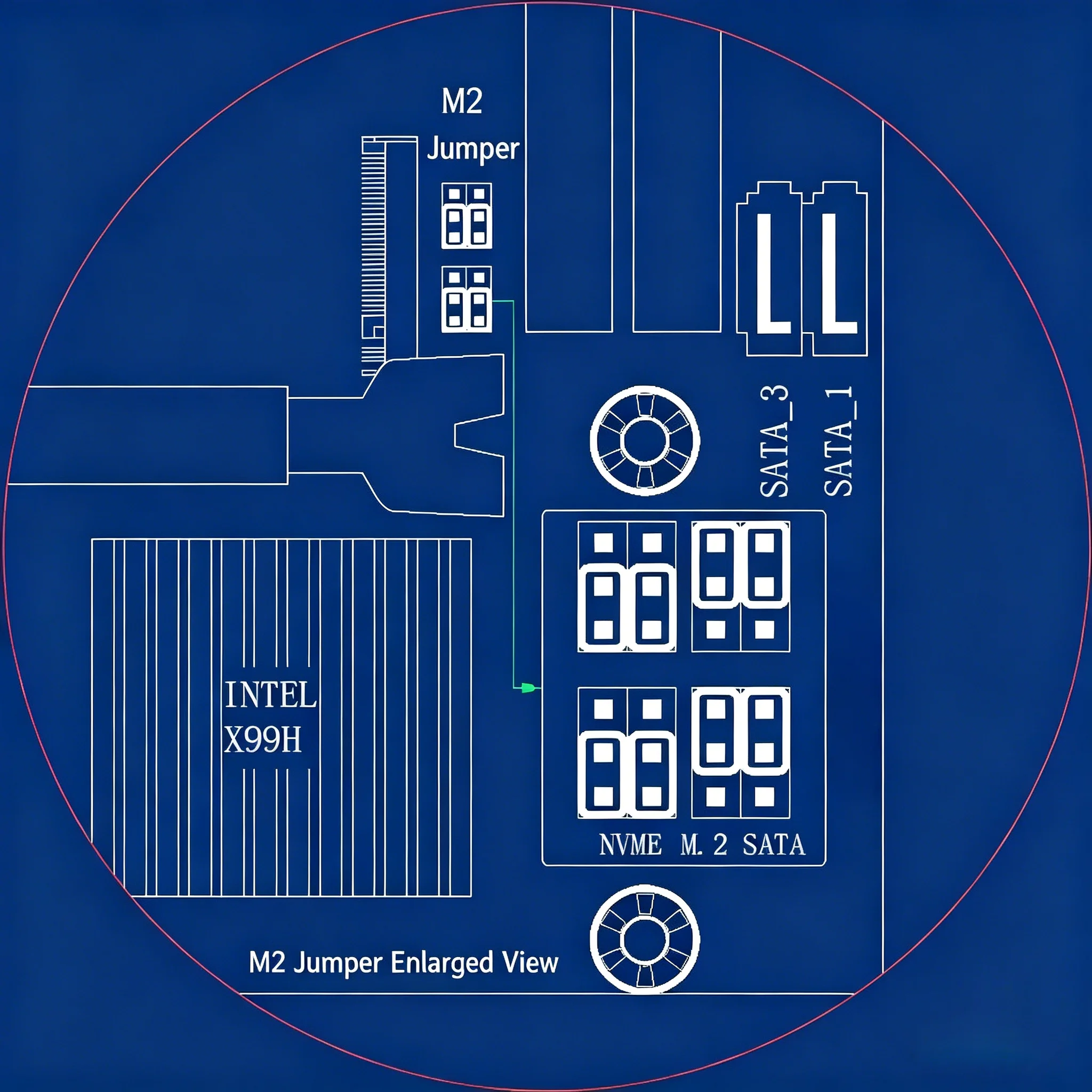 새로운 X99 오리지널 칩셋 X99D4M 4 DDR4 / E5 V3/V4 CPU 지원 데스크탑 멀티태스킹 마더보드
