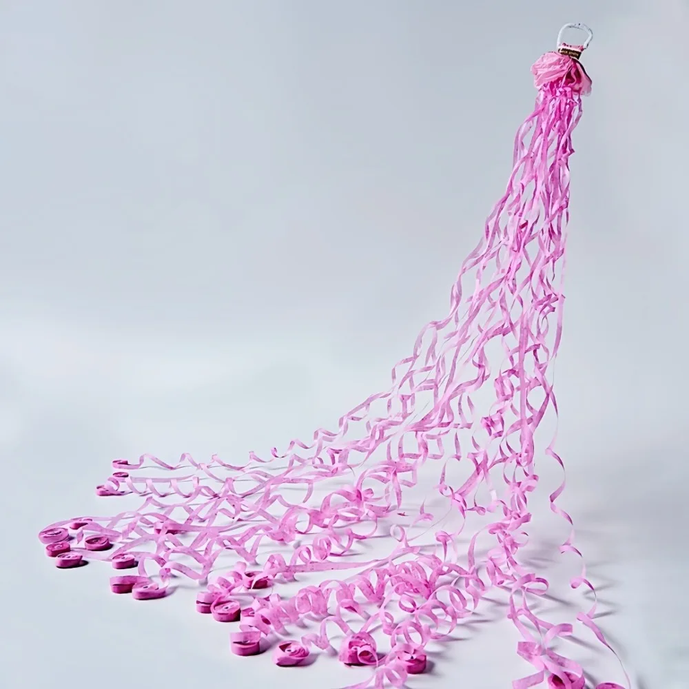 Festive Hand-Throw Confetti Streamers Poppers - 10 Pack