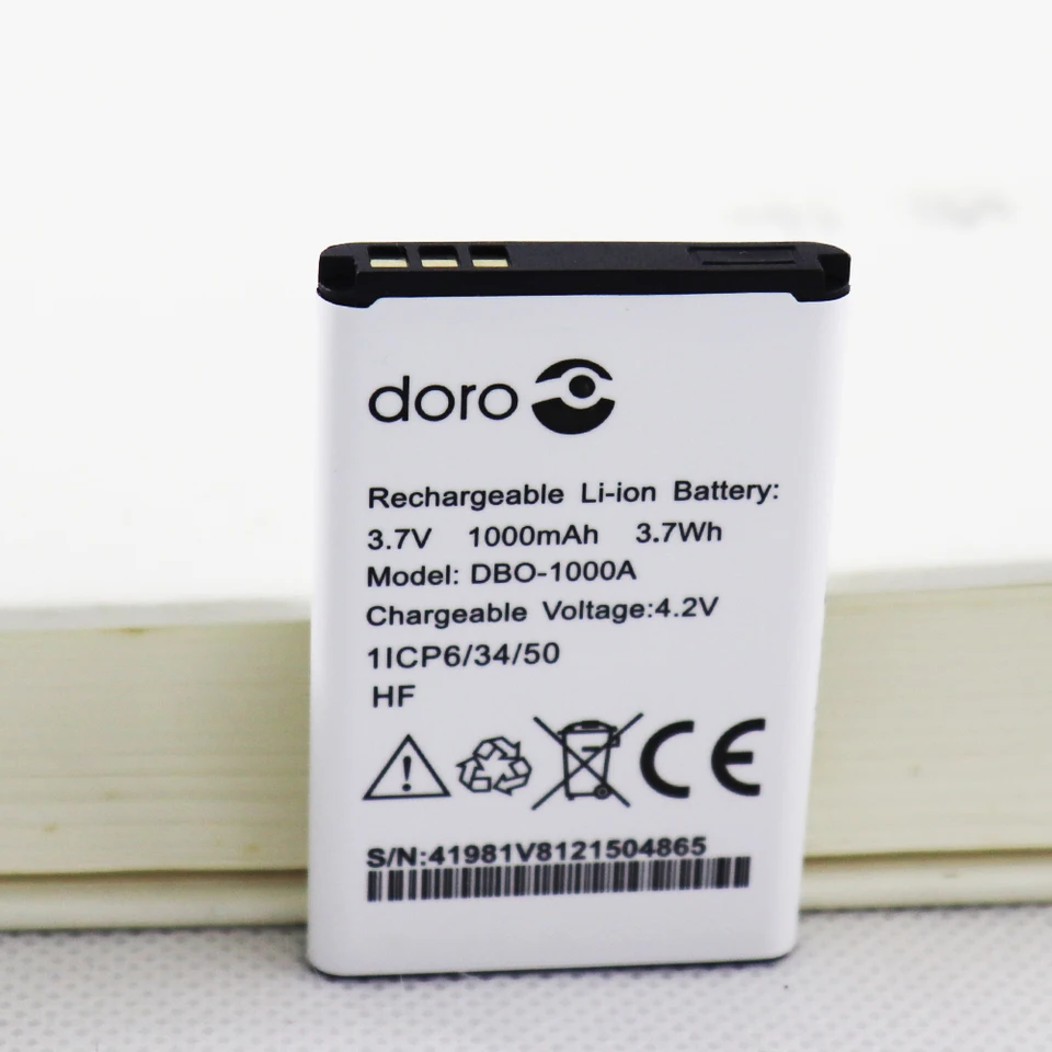 Batteria sostituisce Doro XWD081206UL00459 EASYUSE 3.7/700 DBK-700 1050mAh