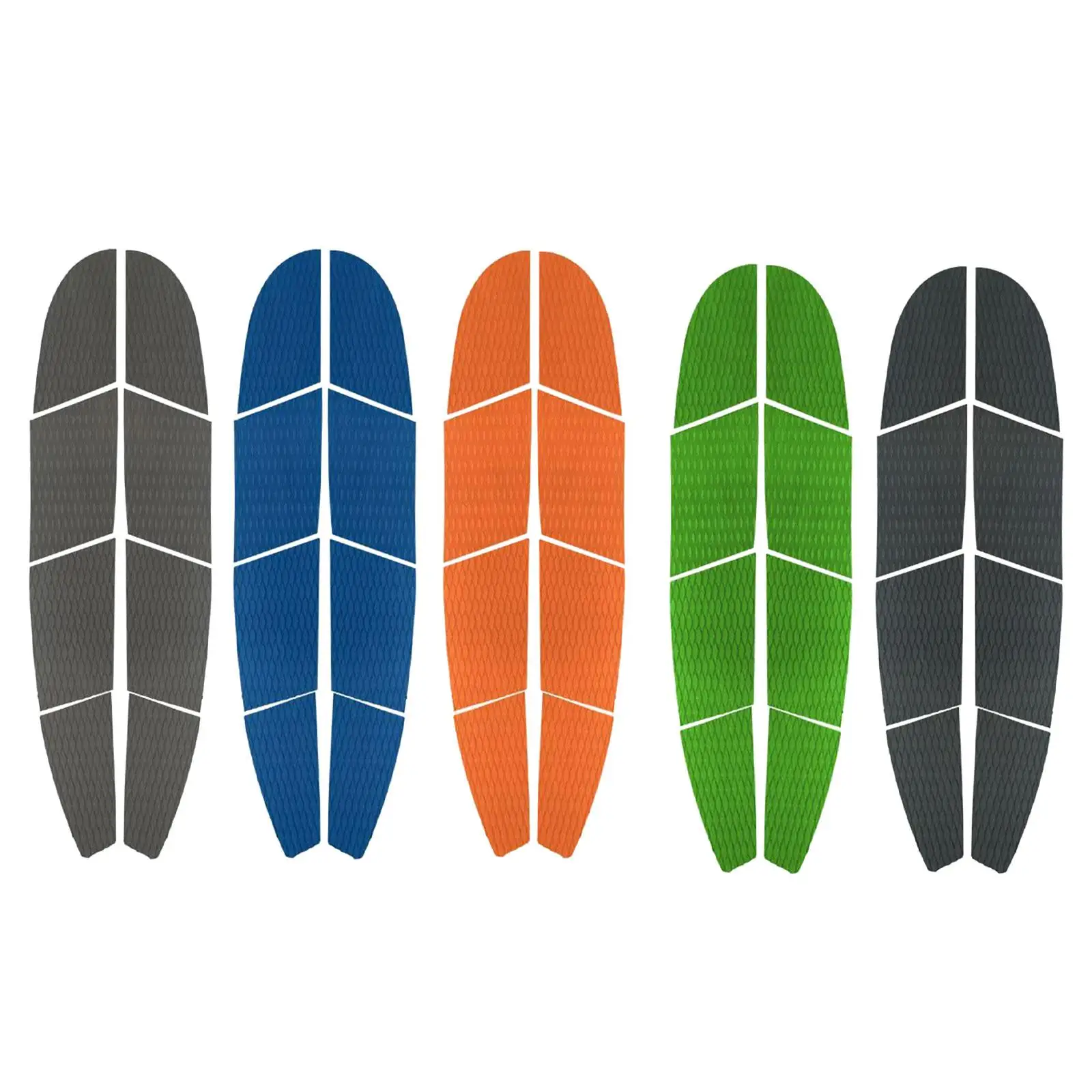 

8Pcs Surfboard Traction Pads Surfing Padding Surf Traction Pad for Surf Boards Fish Board Water Sports Longboard Skimboards