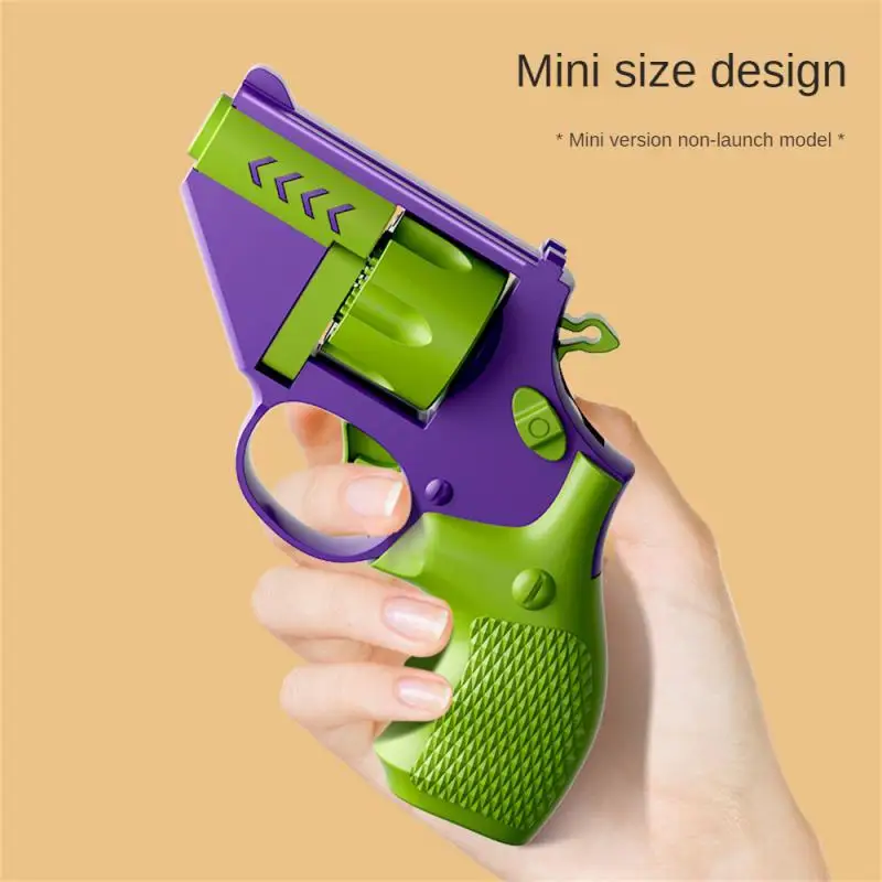 Radish Revolver Toy Guns Boy Toys Carrot Toy Mini Novelty Toys Parent-child Outdoor Toys Safe And Fun Carrot Toy Revolver Toy 2