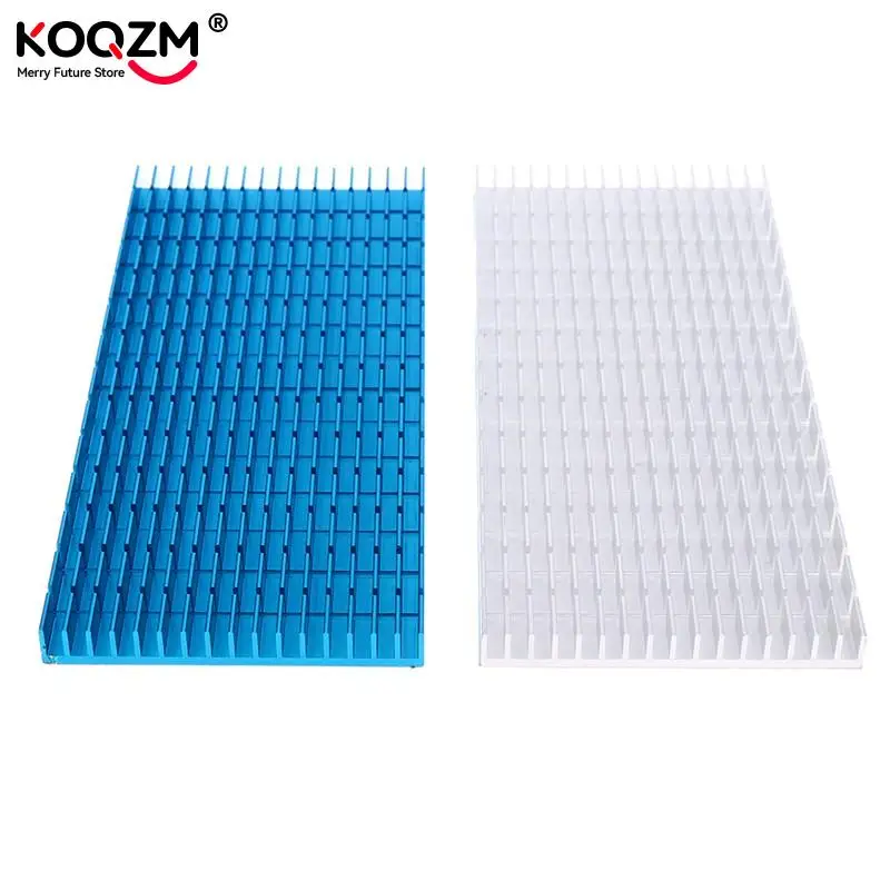 1Pc Radiator Fin 150*65*8MM Mobile Phone Cooling Heatsink Radiator Cutting Slot Aluminum Heatsink — view 4