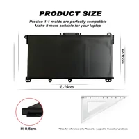 SKOWER TF03XL batterie d'ordinateur portable pour HP pavillon 14-BK 14-CE 15-CS 15-CC 15-CD 17-BY TPN-C136 TPN-I130 TPN-Q207 ajustement HT03XL 4