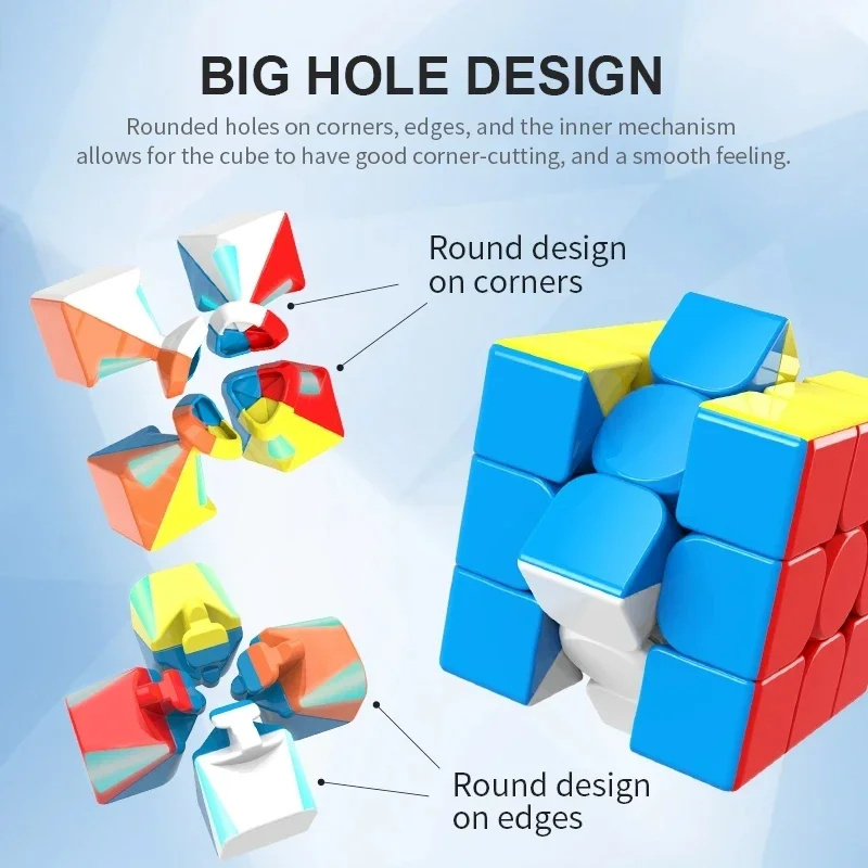 MoYu Meilong Magic Cube 3x3 2x2 Professional 4x4 Special Mirror Speed Puzzle Kids Toys Gift 3x3x3 Original Hungarian Cubo Magico 4