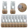 10pcs High-Yield Mushroom Cultivation Bags PP Sterilized Hydrated Grain Bag Filter Patch Substrate Mushroom Spawns Bag 3