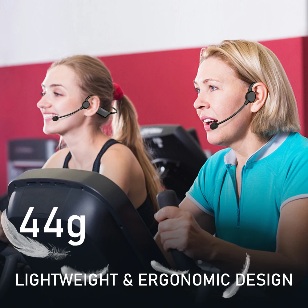 Micro-casque Sans Fil Sport IP67 étanche KIMAFUN - 2,4GHz, Léger 44g, Pour Piscine, Gym, Yoga, Compatible Enceinte, PC - 6