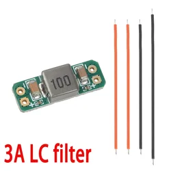 Enhanced DC Power Supply Noise Reduction Filter - 50V 3A, Low Voltage Drop, Ripple Interference Minimizer (LC filter)