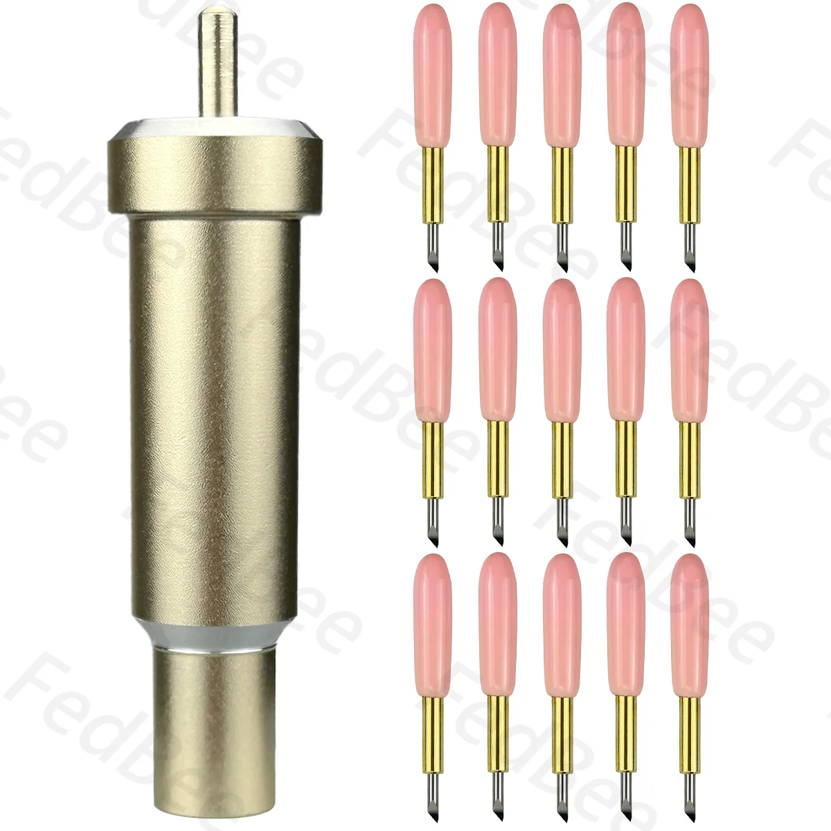 15Pcs Cricut Premium Fine Point Blade + 1Pc Housing Per Cricut Maker 3 Explore 3 Air Venture Sostituzione Cutter