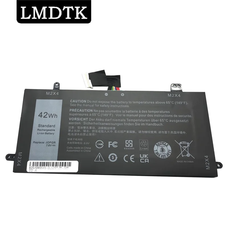 LMDTK Новый JOPGR Аккумулятор для ноутбука Dell Latitude 5285 5290 T17G X16TW T17G001 1WND8 FTH6F 0FTH6F lmdtk новый аккумулятор для ноутбука dell inspiron 5547 5545 5548 5447 5445 5448 3450 1v2f6 0pd19 trhff 3550 v 43wh