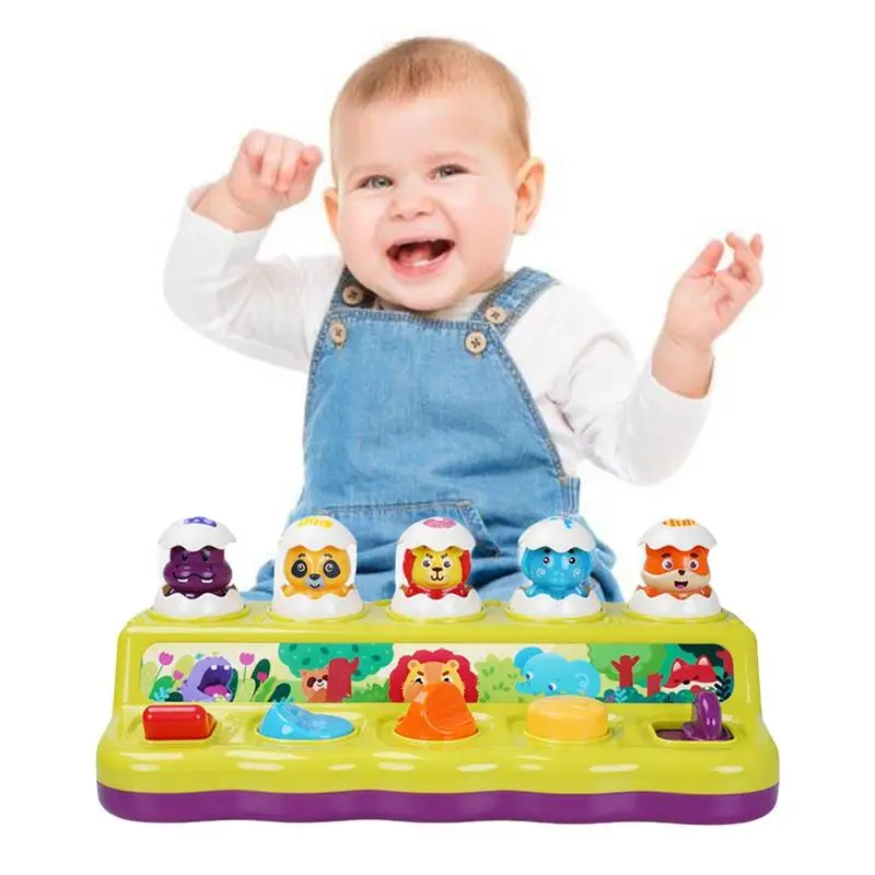 

Детская игрушка, животное, Интерактивная музыкальная игрушка, раннее развитие, причина и эффект, игрушки Монтессори