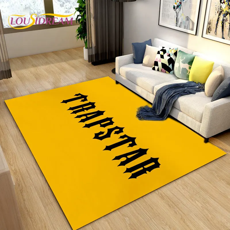 Popolare Moda Trapstar London Area Tappeto, Tappeto Tappeto Per Soggiorno Camera Da Letto Divano Zerbino Decorazione, Kid Play Tappetino Antiscivolo