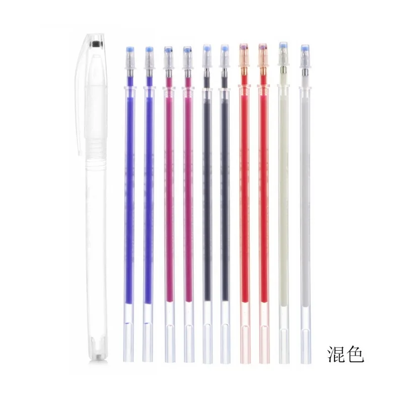 Sewing stroke pen High temperature vanishing pen Sewing tool DIY mark vanishing Fabric leather ironing disappearing pen refill