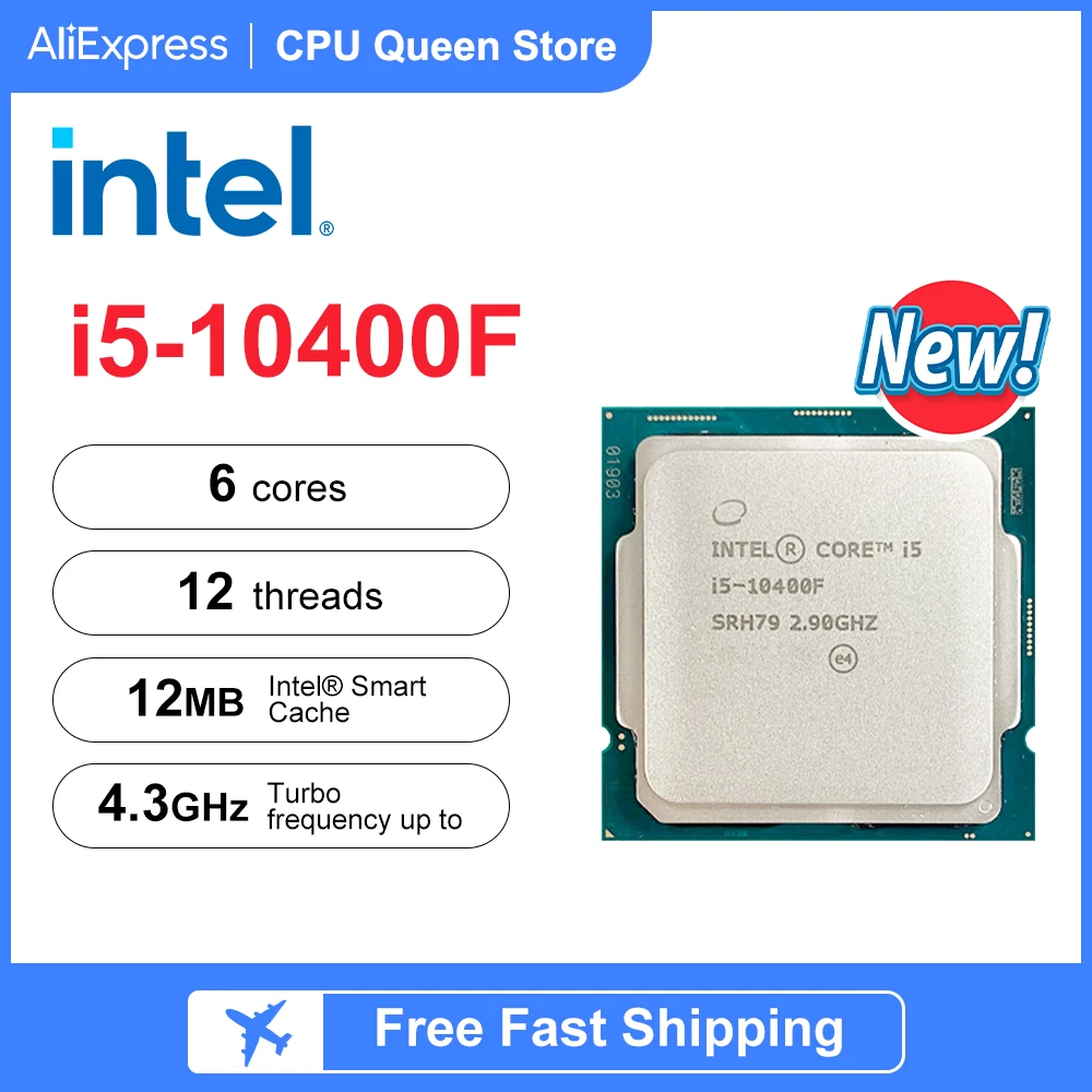 NEW-Intel-Core-i5-10400F-Processor-12M-Cache-up-to-4-30-GHz-LGA1200 ...