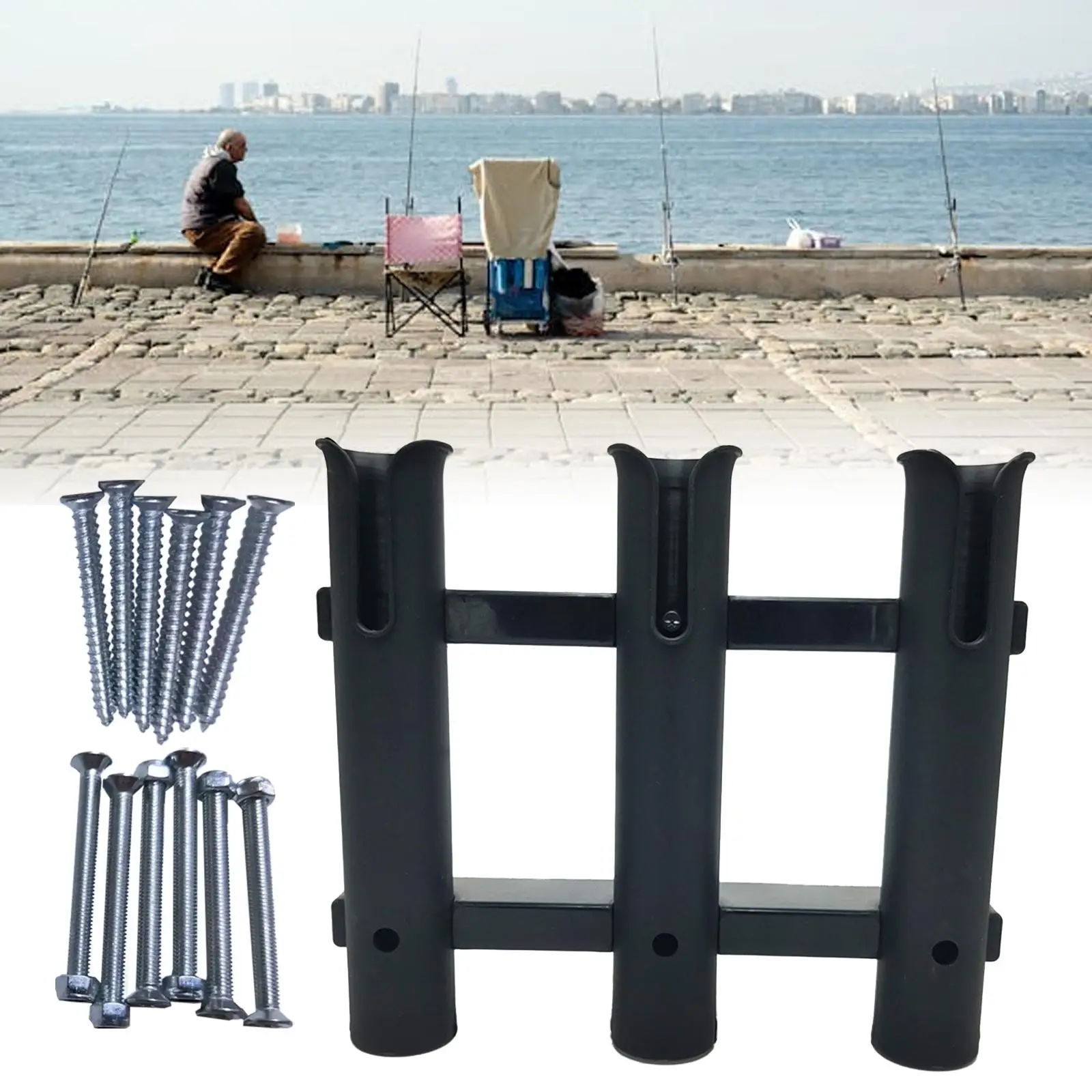 3-Line-Fishing-Rod-Holder-Gift-for-Father-Fishing-Rod-Support-Fishing ...