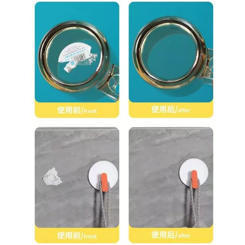 Adhesive Remover Wet Wipes for Floor, Glass, Ceramic, Plastic, Metal Cleaner: Glue, Double-Sided Tape, Marker, Label Glue, Spong - 4