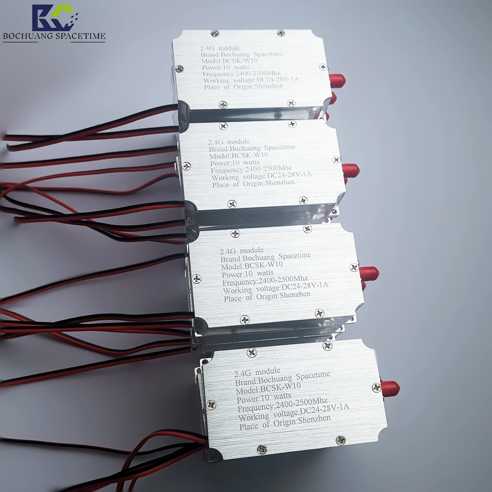 10W RF 저고도 항공기 전력 증폭 제어 모듈 1.5G/1.4G/2.5G/5.8G 소음 방어 모듈