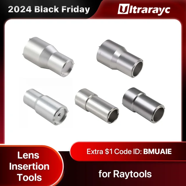 Ultrarayc Raytools Lens Insertion Tool for Focusing and Collimating Lens  on BT210S BT240S BM111 BM110 BM109 Laser Cutting head 1