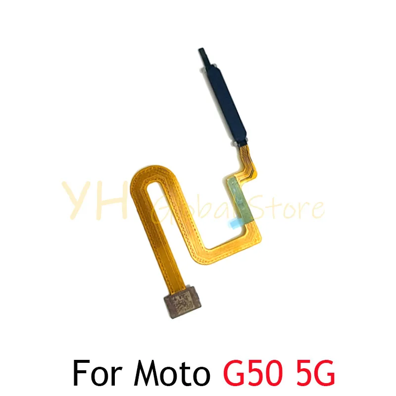 Гибкий кабель для Motorola Moto G50 5G Home Button Fingerprint Touch ID Sensor for huawei honor 10 lite new home button touch id fingerprint sensor flex cable