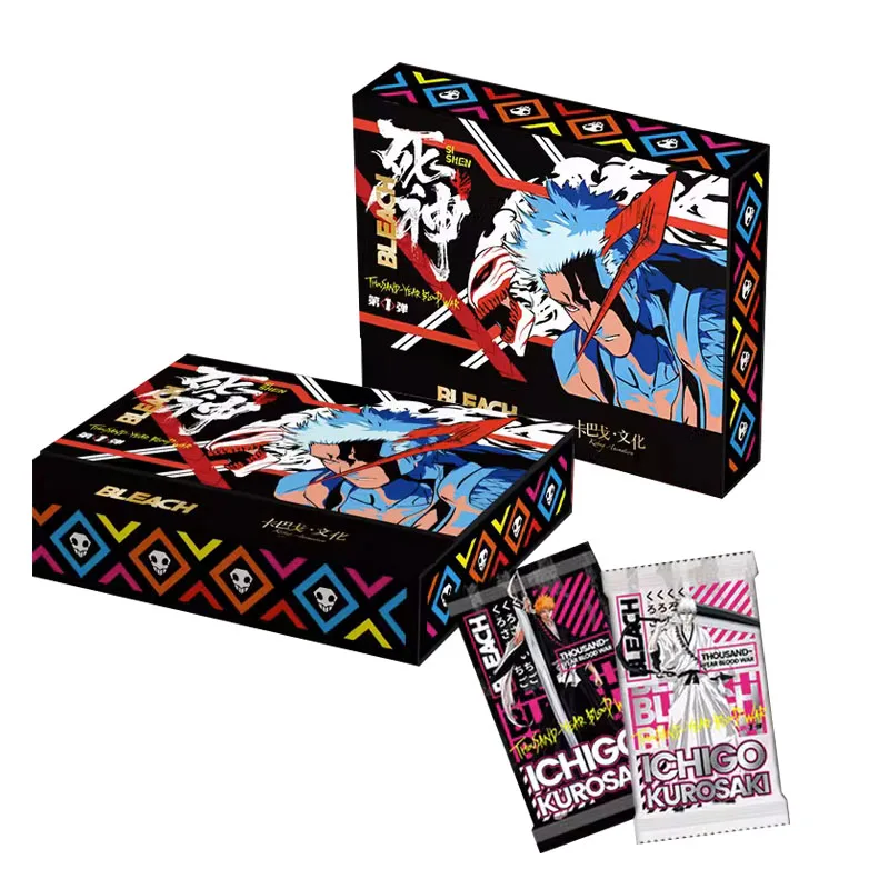 

Popular anime BLEACH Thousand Years of Bloody War around rare characters limited flash cards children boys hobby toy gifts