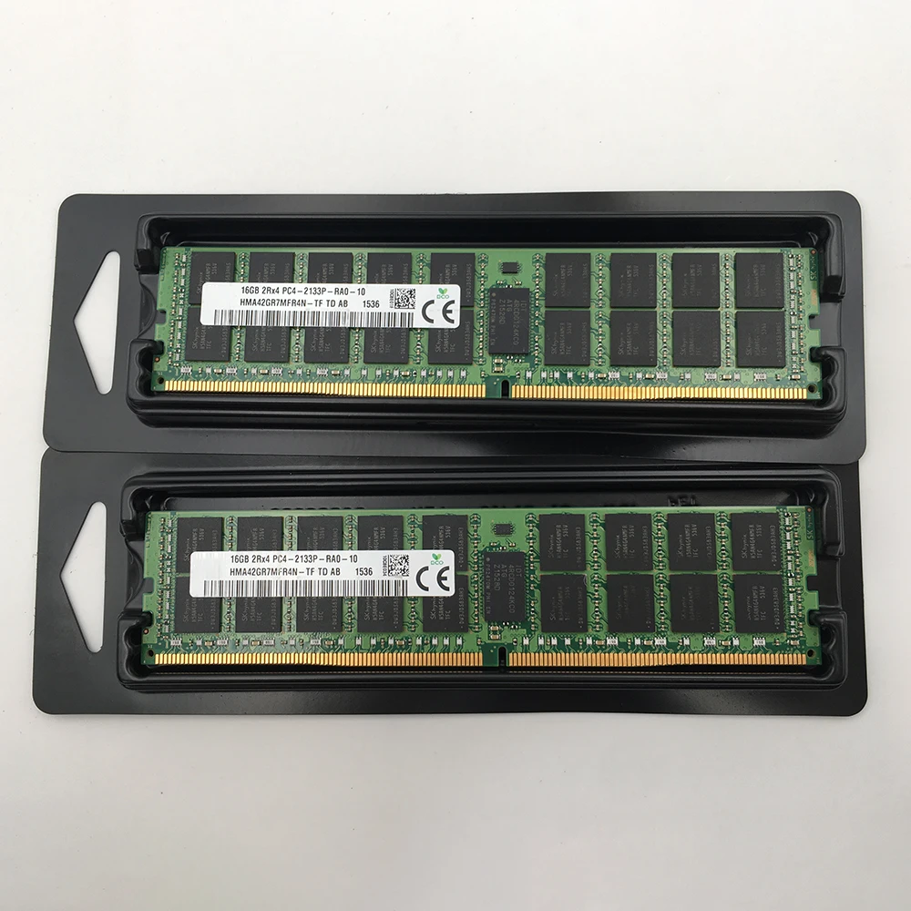 Memória do Servidor sk Hynix 16gb 16gb 16gb Hma42gr7mfr4n-tf 2rx4 Pc42133p Ecc Ddr4 2133 Servidor pc - Imagem 3