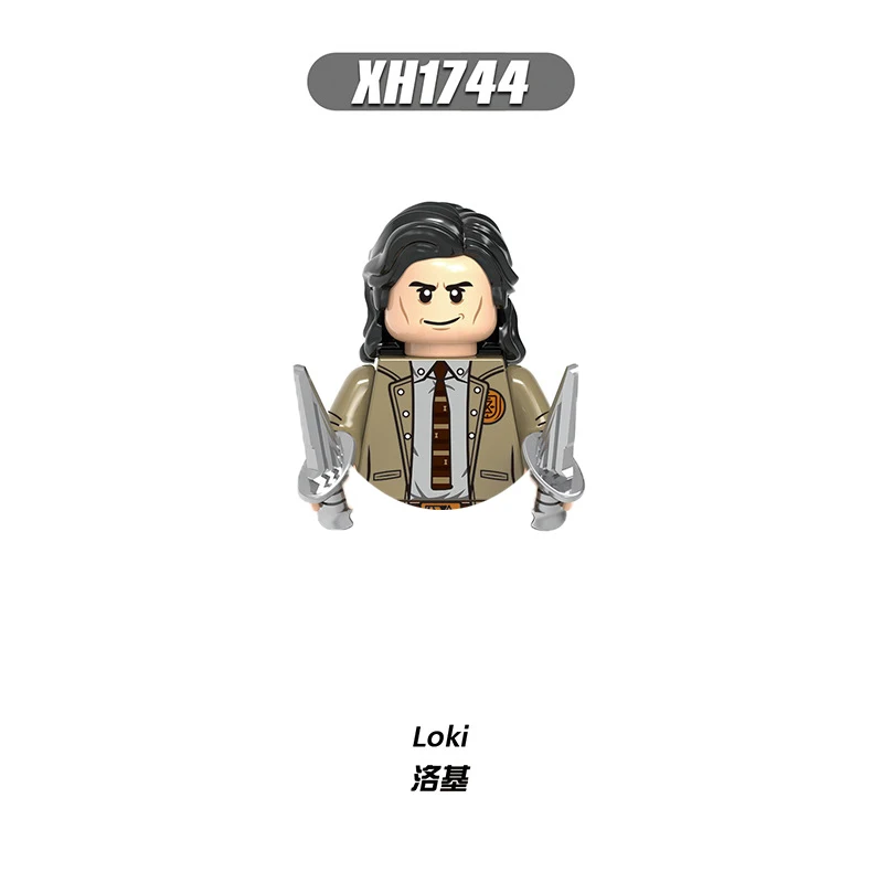 thumbnail image 1 of Figuras de acción en miniatura de superhéroes de Hot Toys, Thor, Loki, todas las series, bloques de construcción, muñecos de películas clásicas, juguetes para niños, regalo, 1 of 5