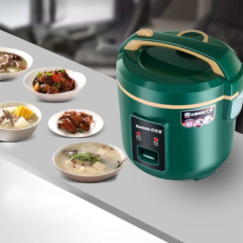 Car Rice Cooker 24V Large Van 3 Liter Steamer 24 Volt 1-2-4 Person Trailer Car Cooker 3