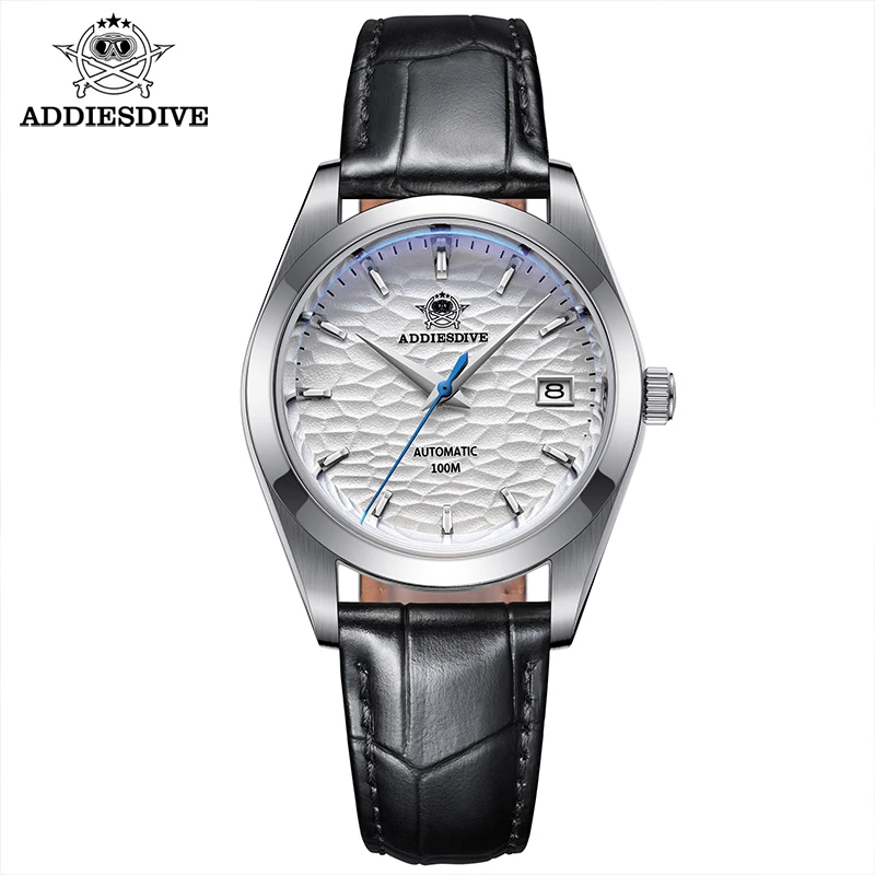 ADDIESDIVE Men's Watch 39mm Relojes часы  Luxury Sapphire 10Bar Waterproof NH35 Movement reloj hombre Automatic Mechanical Watch мужские часы hamilton automatic h32515135 jazzmaster viewmatic